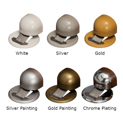 KURIKI Japan magnetic doorstop displayed in multiple colors